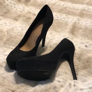 Black heels